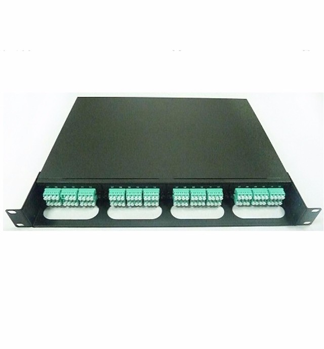 1RU 19" 96 Port Duplex LC Mtp Mpo Fiber Patch Panel