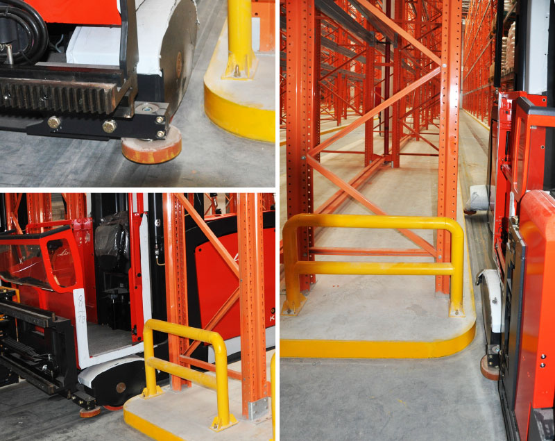 VNA Rack Or Very Narrow Aisle Rack High Density Warehouse Storage Racking