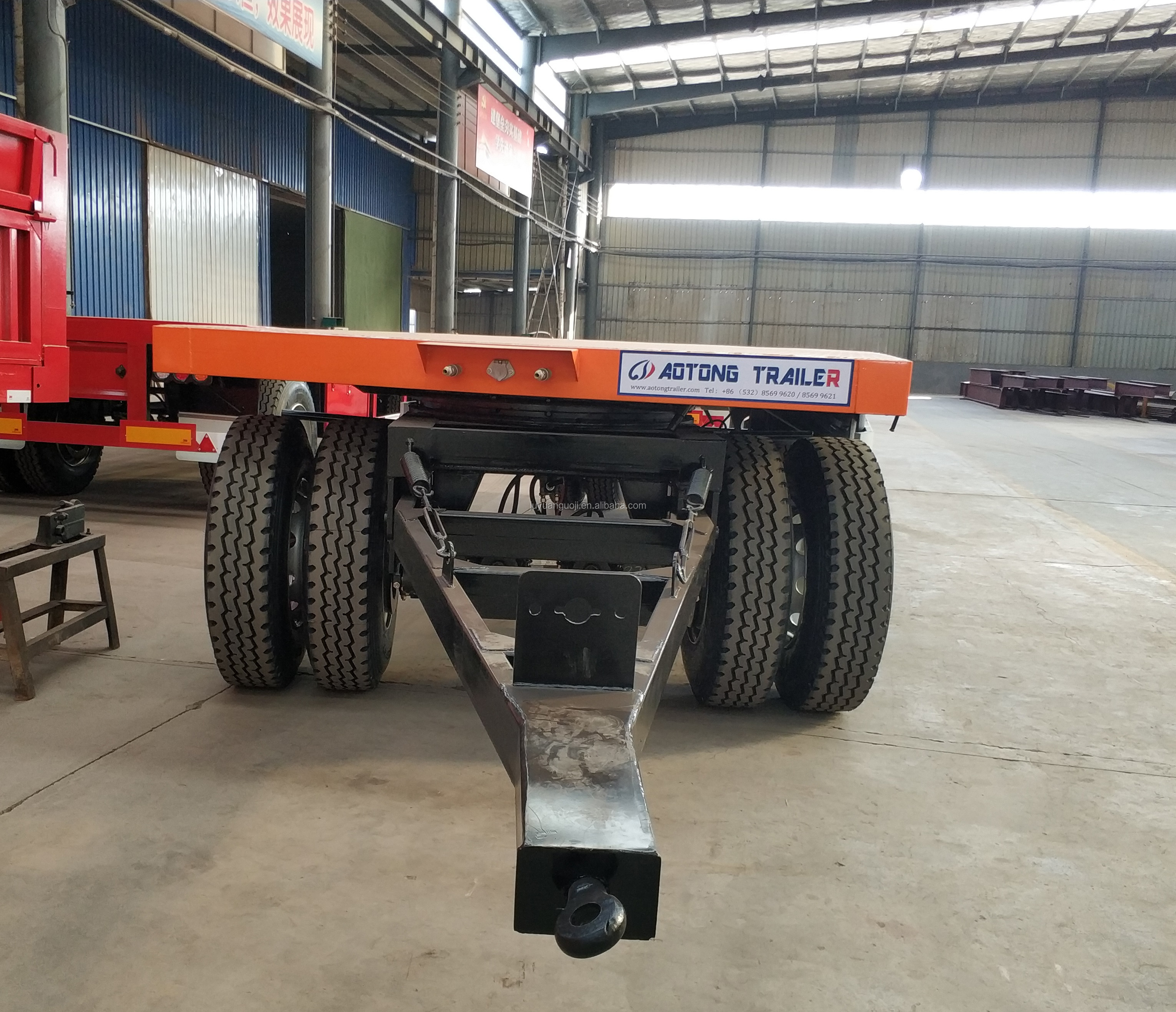 13 Ton Capacity Axle Small Mini Tractor Trailer for Walking Tractor