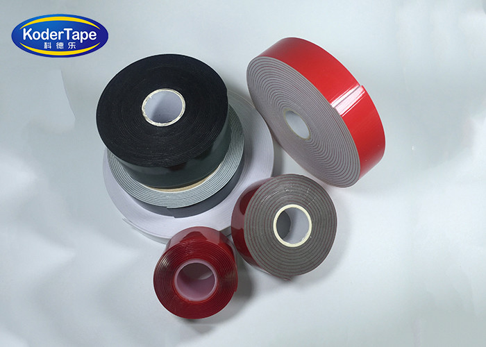 Black EVA Single Sided Adhesive Foam Tape In Thickness 1MM 2MM 3MM
