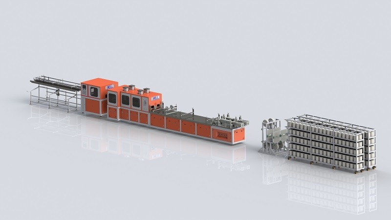 Photovoltaic Frame Polyurethane Extrusion Production Line Corrosion Resistant