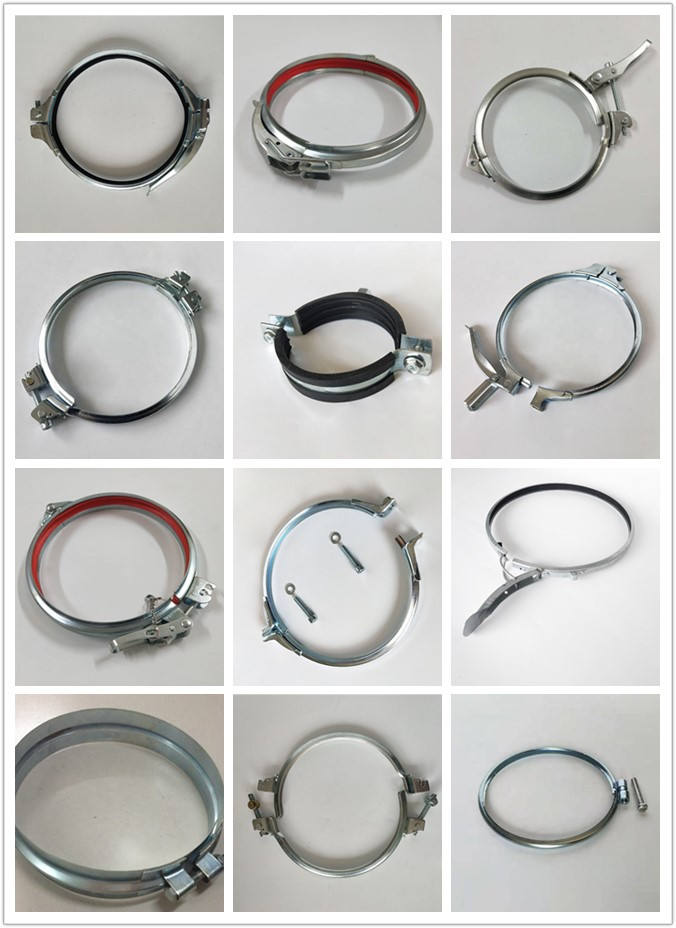 Dust Collection System 150mm Pipe Quick Release Clamp