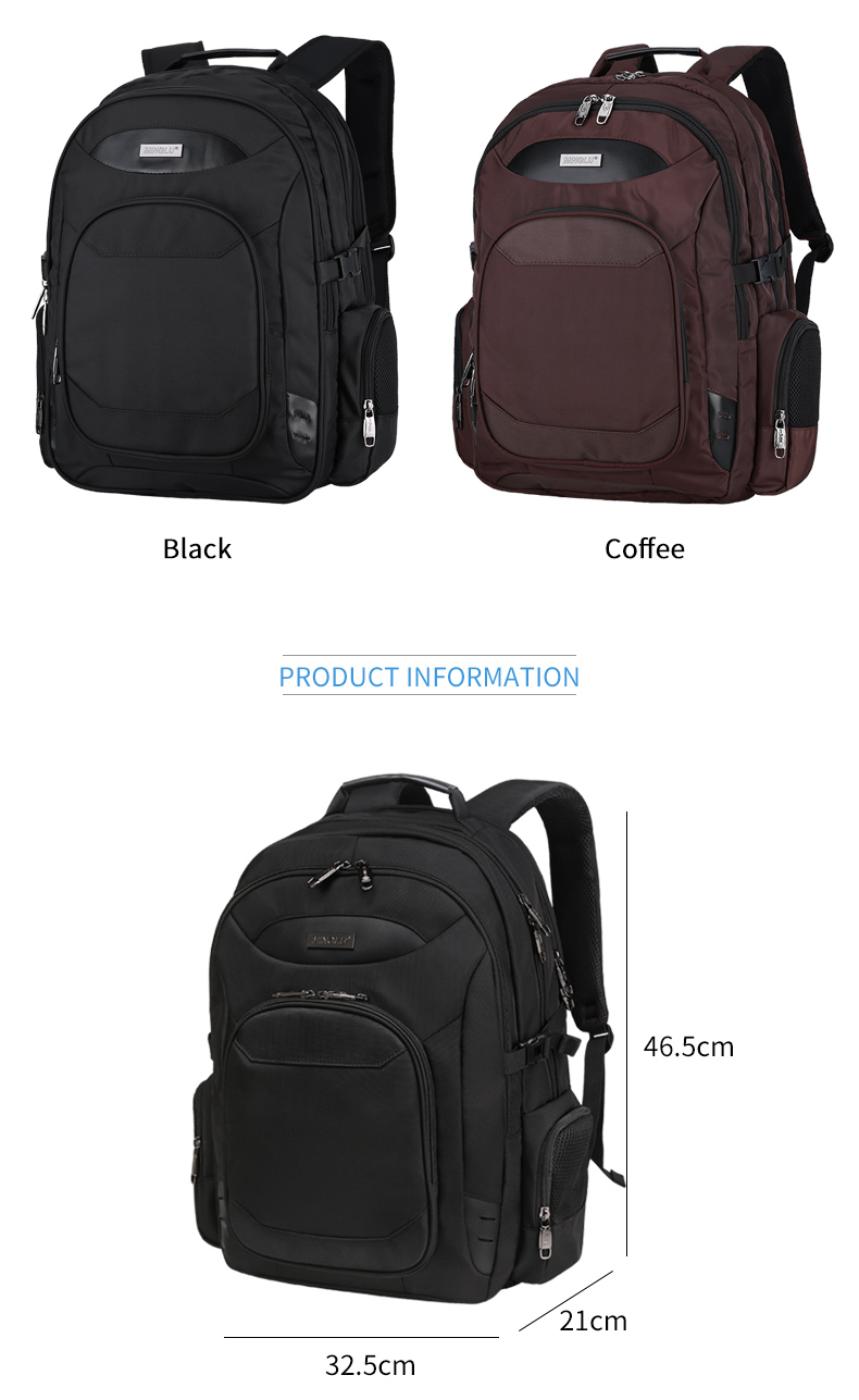 Hot sale men's large capacity waterproof laptop business travel backpack Bag