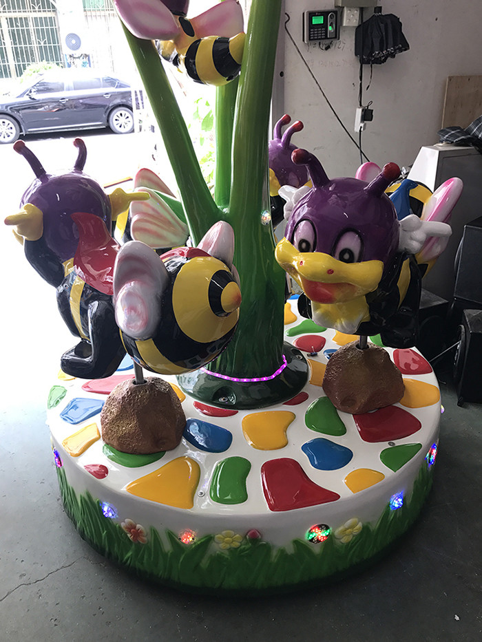 Playground Coin Operated Kiddie Merry Go Round Multiplayer L1.2xW1.2xH2.36m