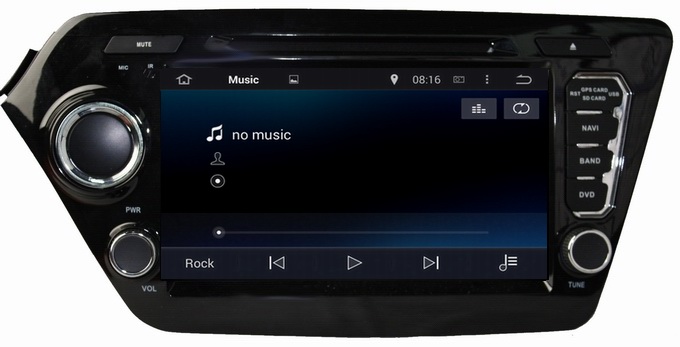 Ouchuangbo Car GPS Sat Nav 3G Wifi Touch Screen for Kia K2 /RIO 2011-2012 DVD Radio Bluetooth SWC OCB-8044D