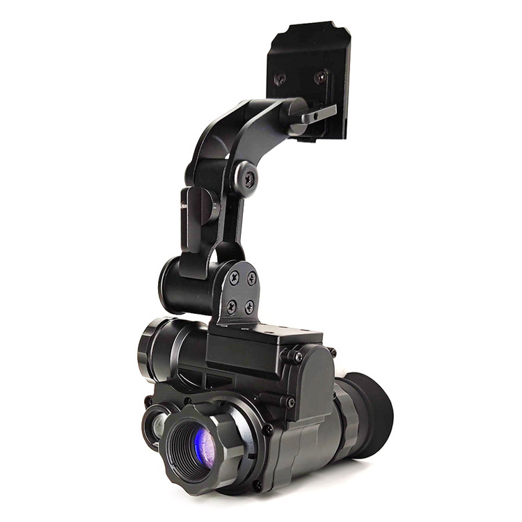1x24mm Infrared Night Vision Telescope , Night Vision Monocular With Helmet Mount