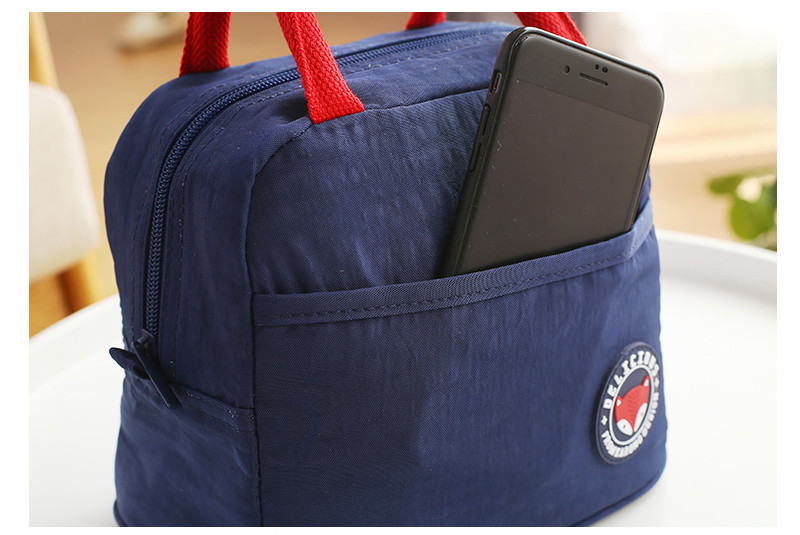 Waterproof Folding Insulated Kid Lunch Bag For Picnic
