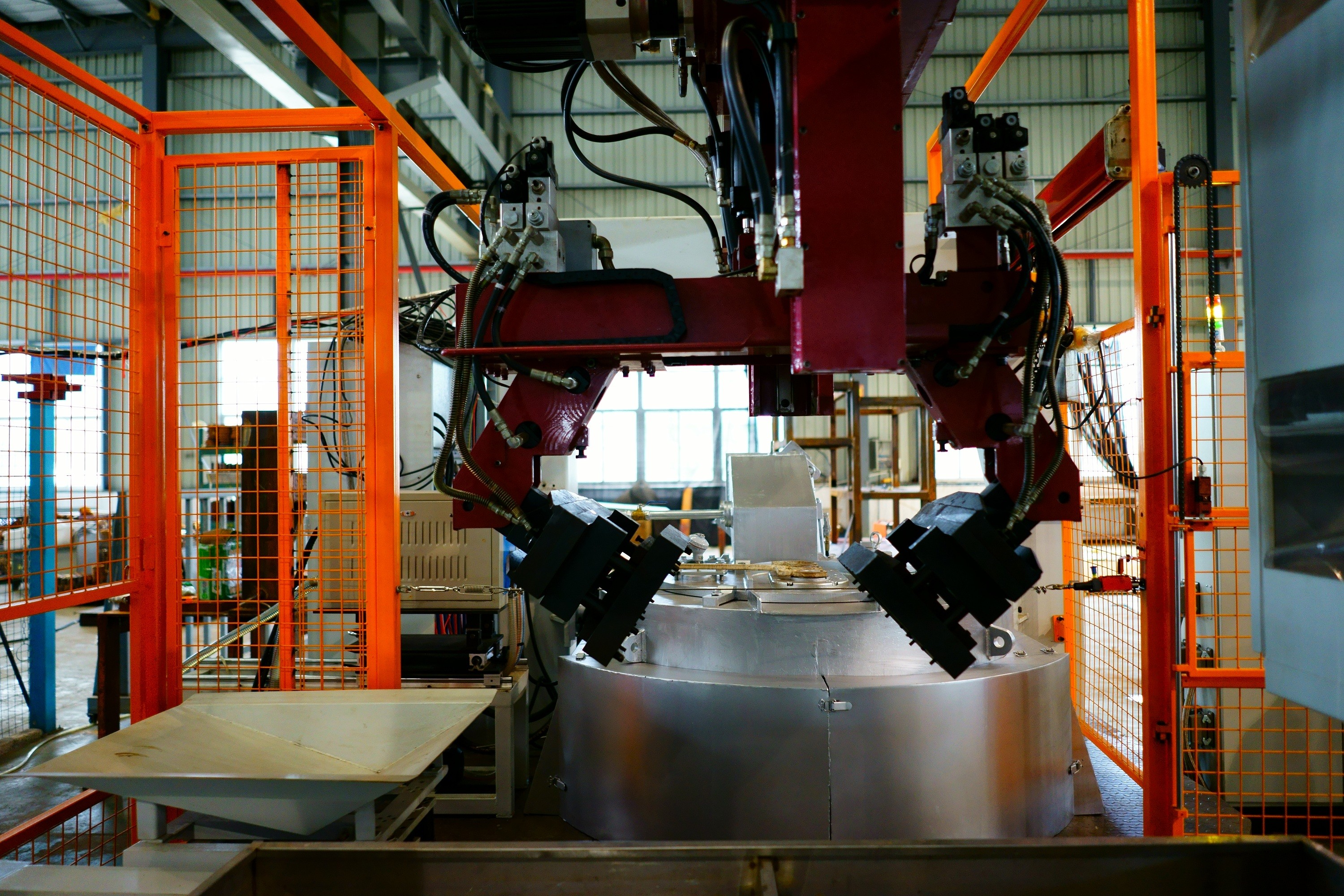 12KW Hydraulic Low Pressure Die Casting Machine For Brass Die Casting