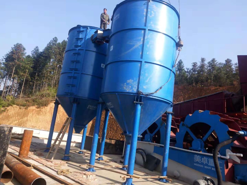 Muddy Water Processing Tailings Thickener Long Service Life For Slurry Water