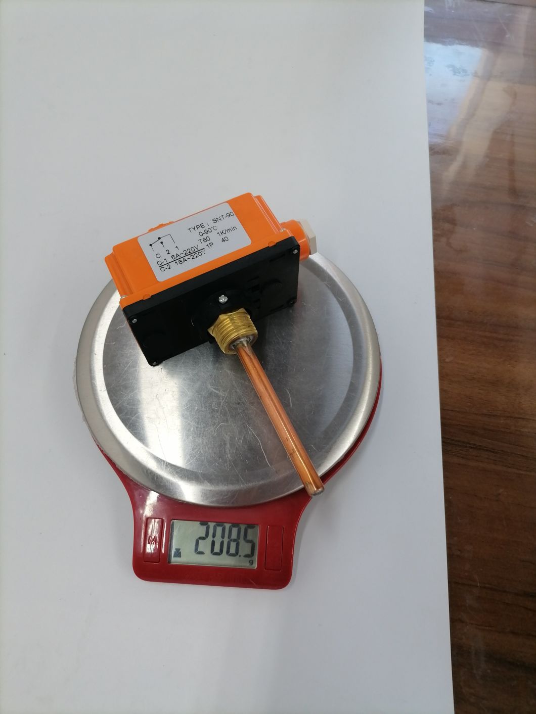 Export Type High Temperature Adjustable Temperature Control Switch Bimetal Thermostat Bundled