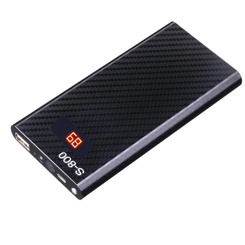 HD 4K 10000mAh WiFi Power Bank Camera Wireless Motion Detection Night Vision Security Camera Nanny Cam Home and Office
