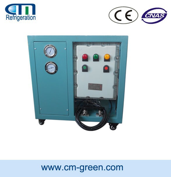 R600 R290 Industrial Refrigerant Recovery Machine With CE ATEX Certification
