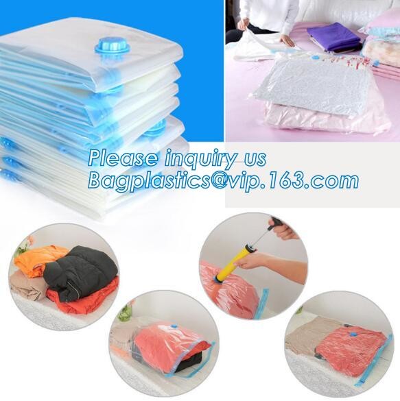 vacuum storage bag set, plastic nylon pe vac bag for travel, K clothes storage bags vacuum, bagplastics, bagease