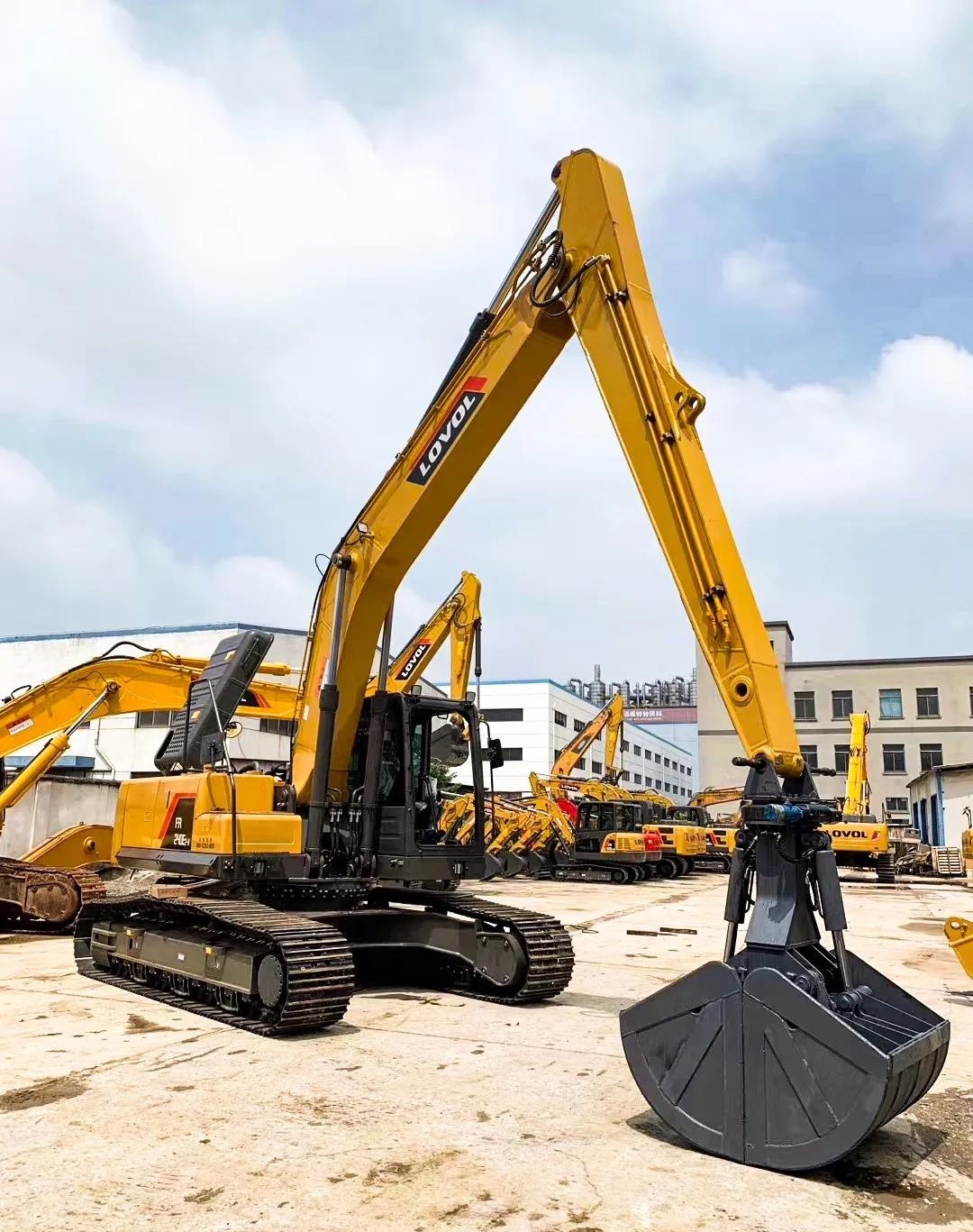 PC322 Excavator Clamshell Bucket Clamp Hydraulic Grab Claw