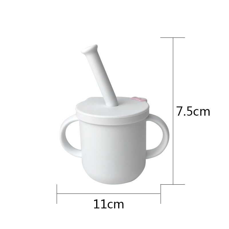 Customized Sizes Cartoon Kitten Shape Baby Silicone Feeding Set Bpa Free