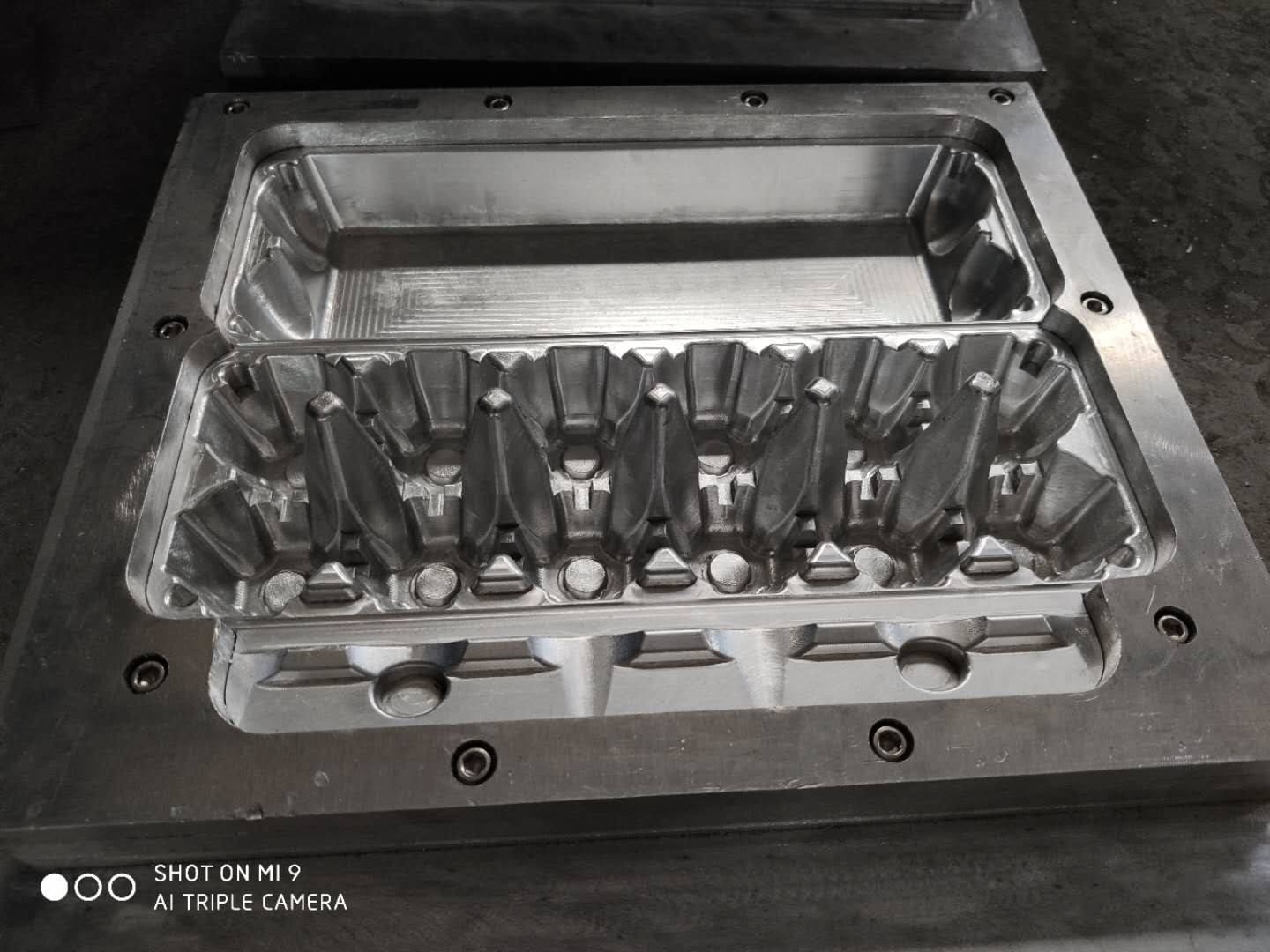 10 Holes Egg Carton Die Casting Pulp Mold For Paper Pulp Machinery