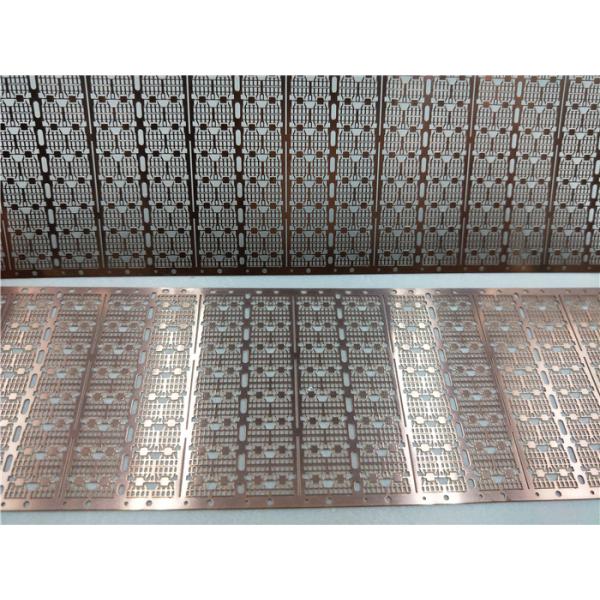 Integrated Circuit Micro Lead Frame , Exquisite Metal Stamping Parts Progressive Die