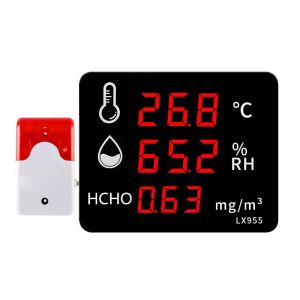 LED Display Temperature and Humidity Meter Temperature Hygrometer Air Quality