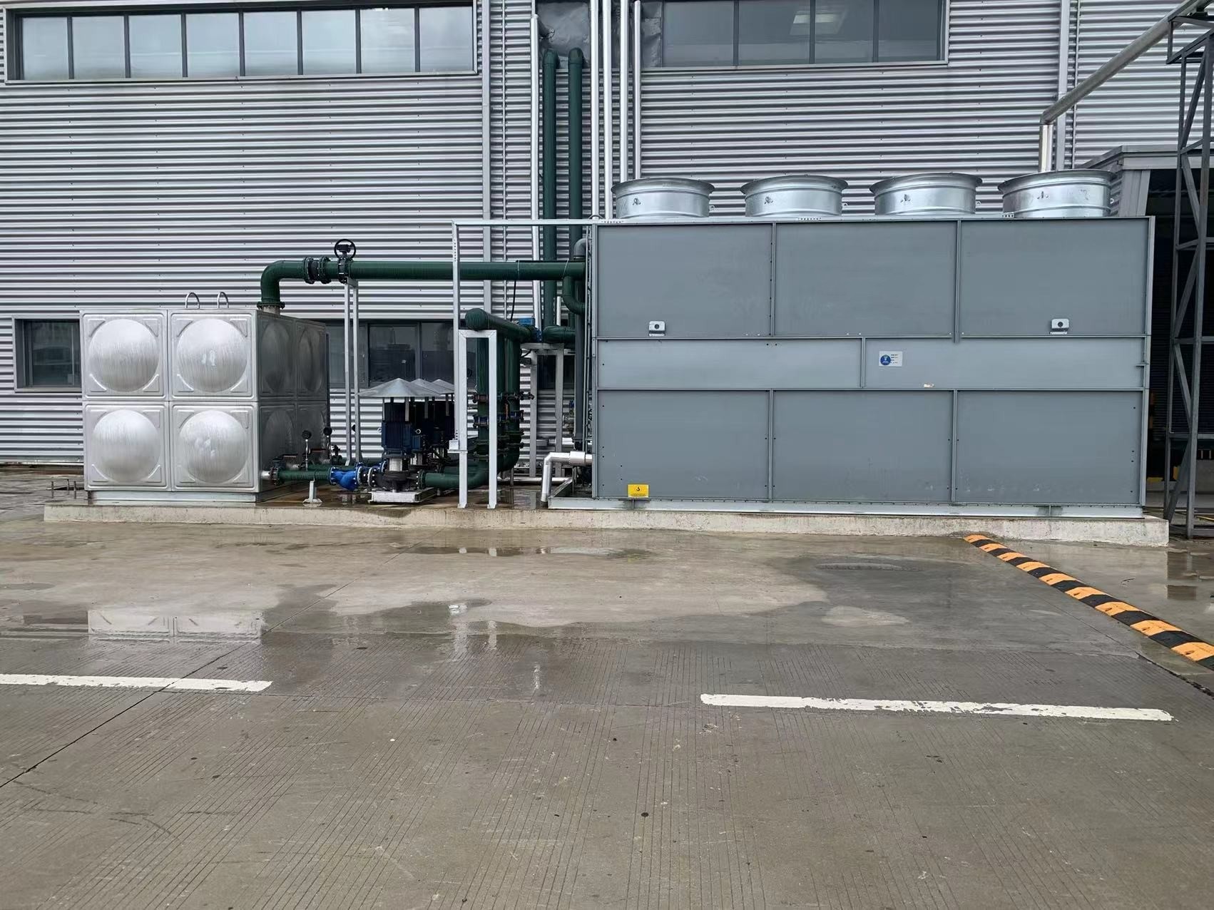 Countercurrent Closed Loop Cooling Tower System Counter Current Cooling Tower