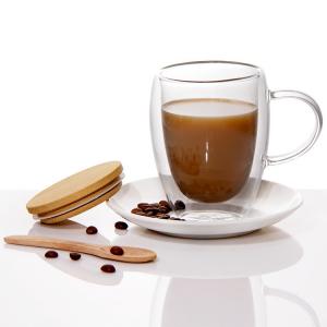 Buy cheap High Borosilicate Glass Tea Coffee Mugs Cups Drinkware 80ml 150ml Personalized product