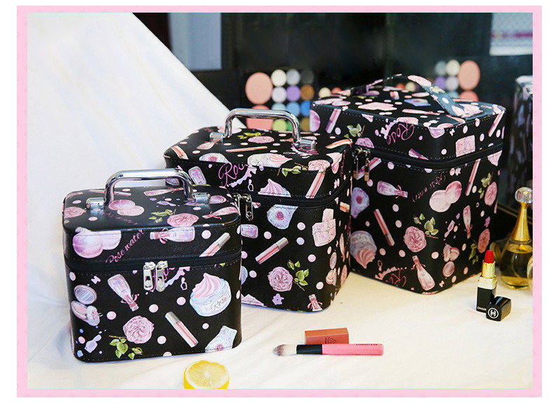 OEM L24cm PU Cosmetic Bag For Perfume Bottle