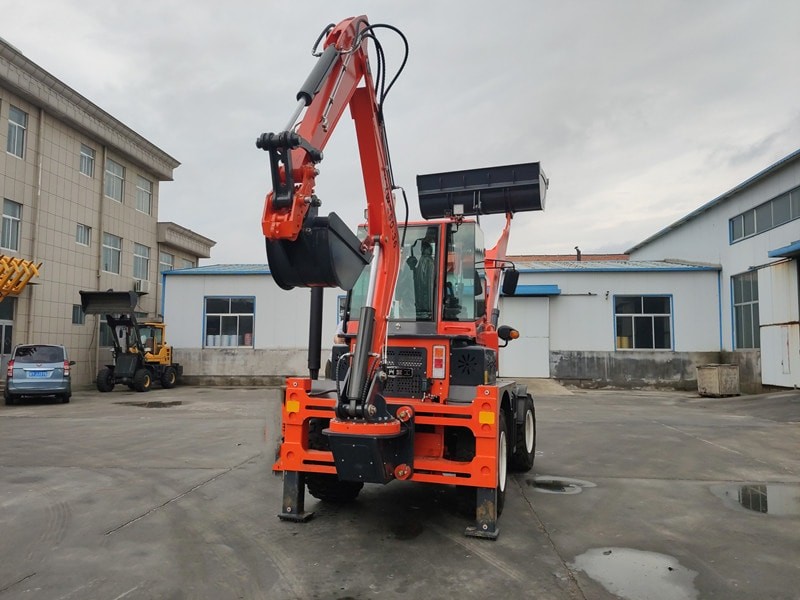 Multipurpose Backhoe Loader For Sale 6.5ton Small Backhoe Price Backhoe Vehicle Ditching Machine