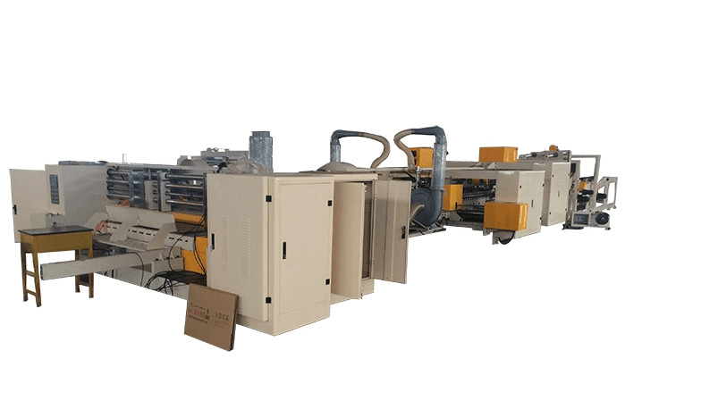 High Speed Automatic 12mm Carton Stitcher And Gluing Machine