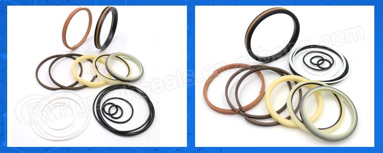 R220LC-9 Hyundai Excavator Seal Kit , PTFE Cylinder Boom Kit