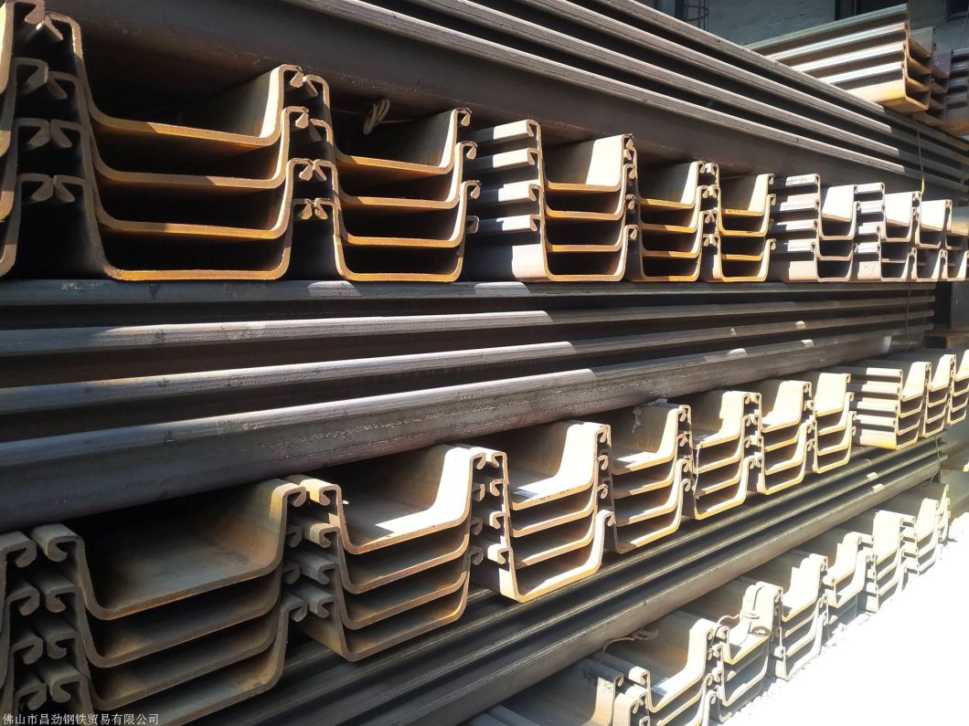 Steel Sheet Pile 600X210X18mm Formed Steel Sheet Pile Price for Building