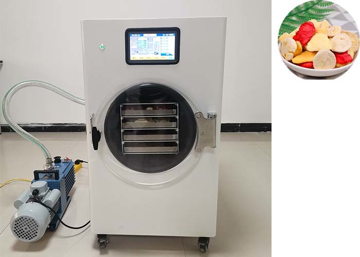 Automatic Vacuum Freeze Dryer For Candy Fruit Juice Milk Freeze Drying