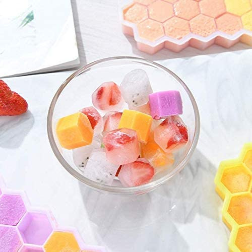 Nontoxic Flexible Silicone Ice Molds BPA Free Tasteless Food Grade