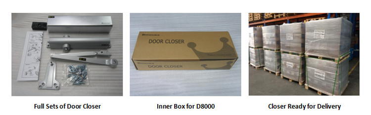 Backcheck Sliding Arm Door Closer , Commercial Adjusting Internal Door Closer