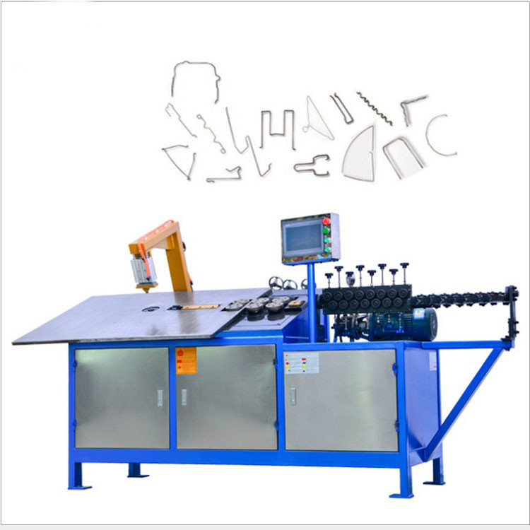 Cut To Length Zigzag Spring Make Machine 3.8mm Wire Bending Machine