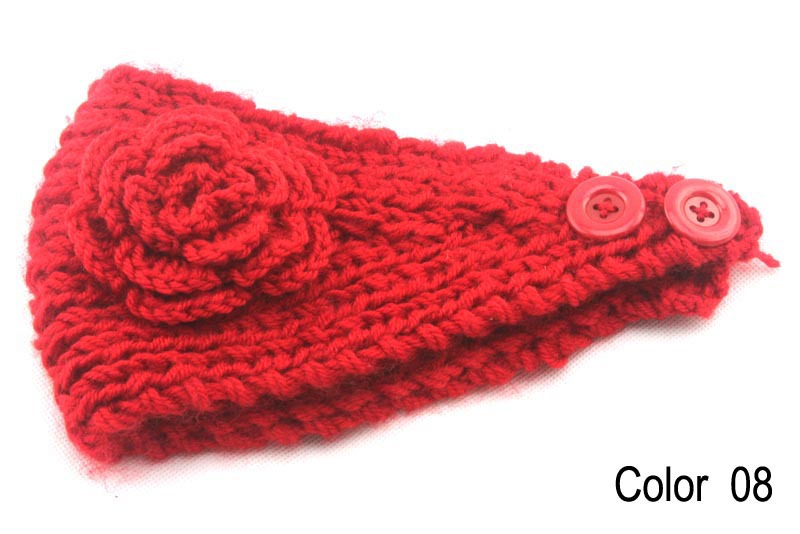 Women knitted headband crochet headband Handmade tenia Mixed quantuty and color