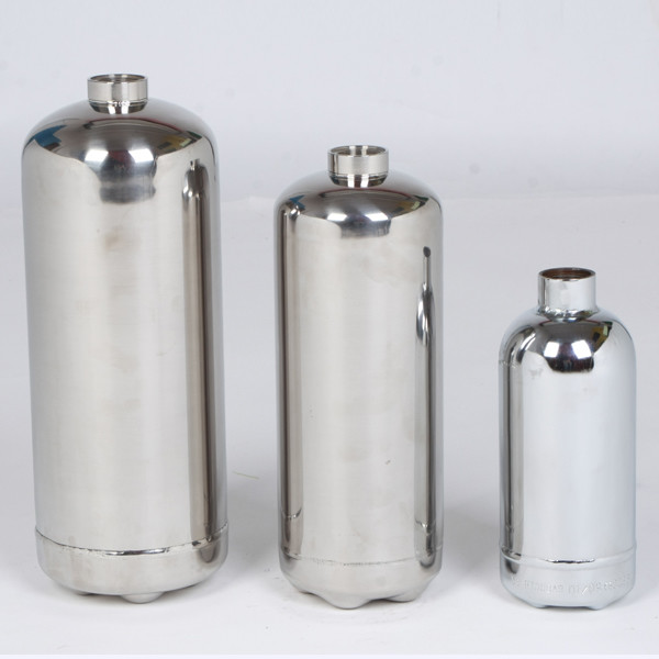 5L Empty Fire Extinguisher Cylinder 3.6MPa Burst Pressure Stainless Steel Fire Cylinder