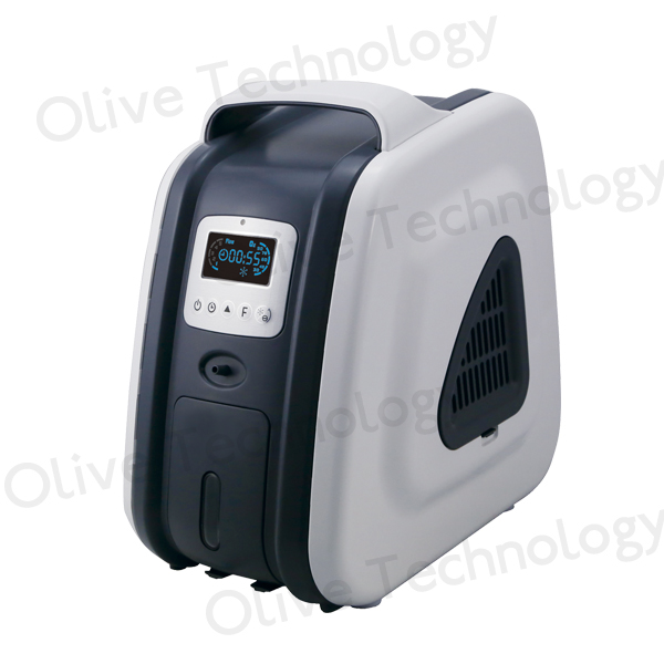 Easy for travel,and with battery portable oxygen concentrator
