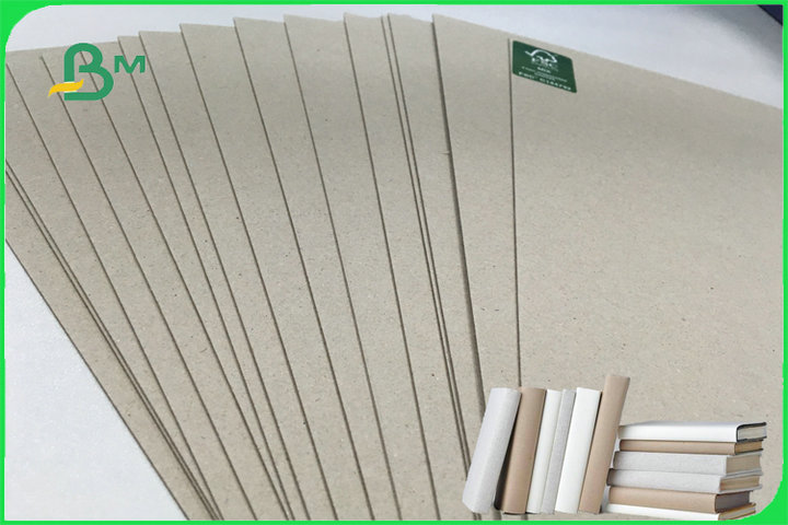 Recycled Good Stiffness Grey / White Archival Cardboard For Gift Box File Cover