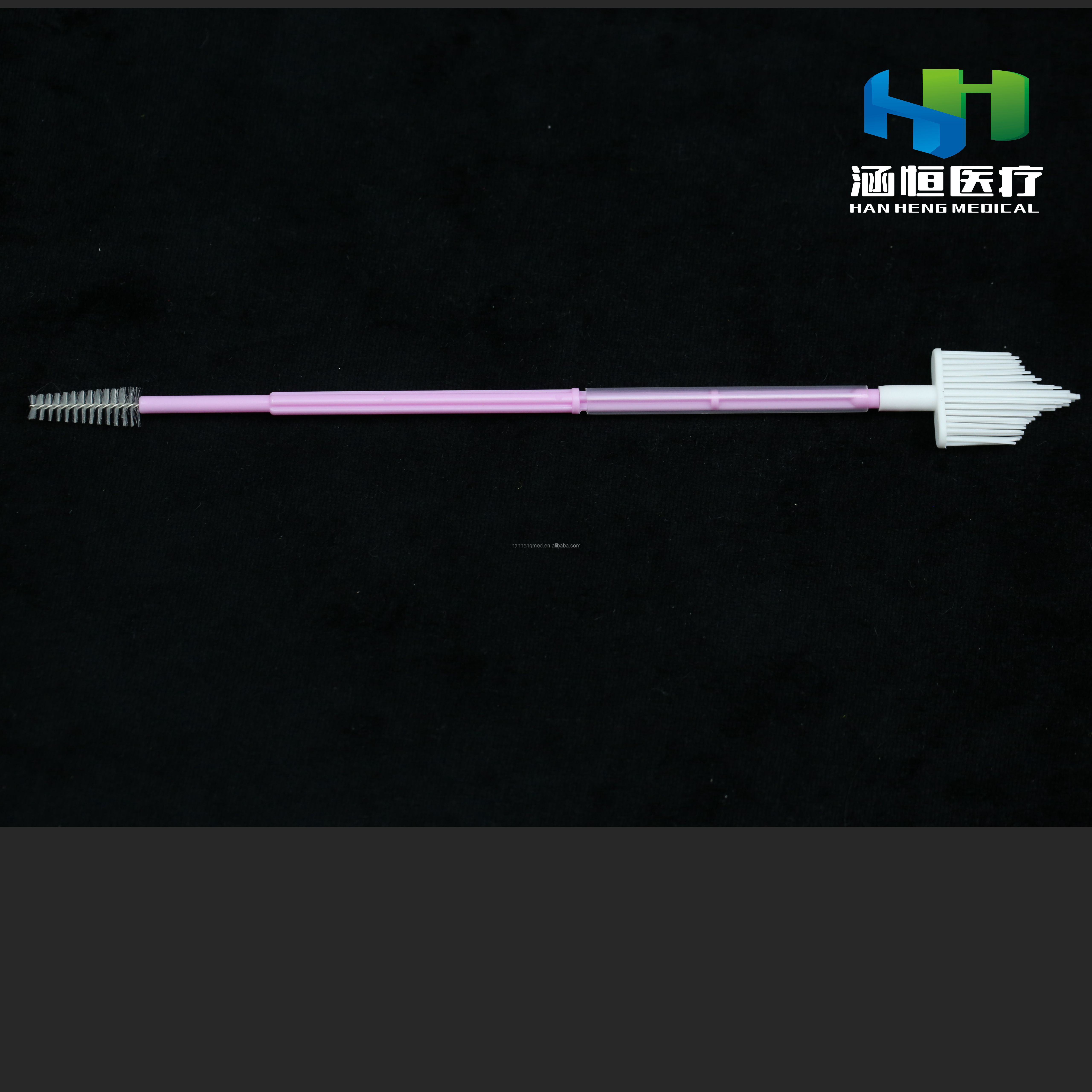 CE- ISO  certificate 8306 Disposable  HPV TCT  gynecological  PP LDPE cervical sampler with CE ISO certificate