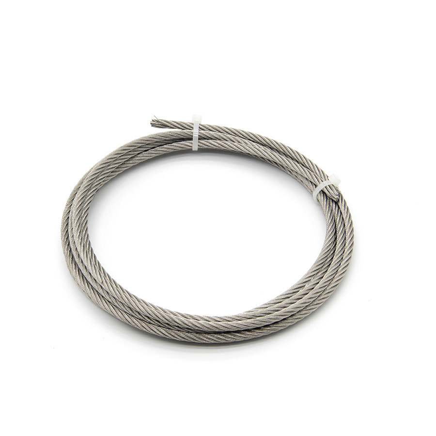 0.35mm 316 Stainless Steel Wire Rope High Tension For Industry 1 X 7 Wire Rope