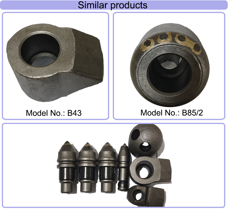 C31 Bullet Teeth Holder For Pilling Drilling Foundation Rotary