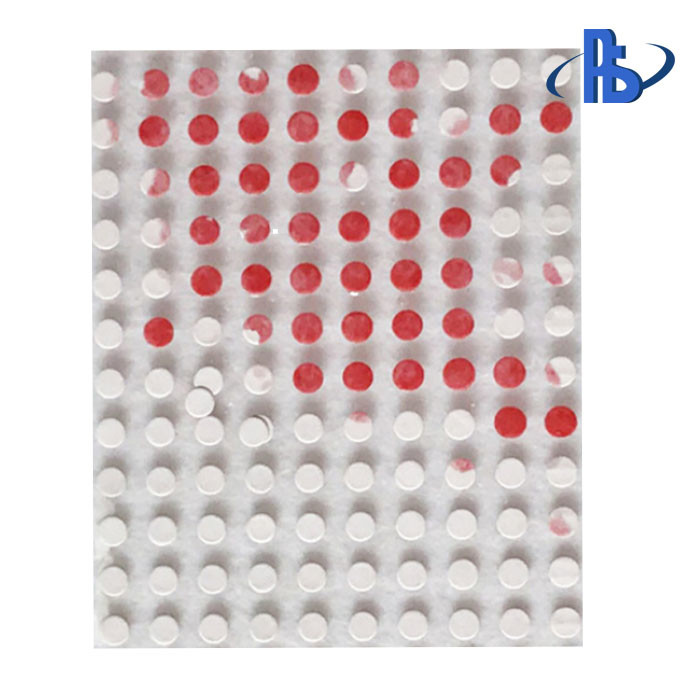 Irreversible Color Changing Water Sensitive Material Label For Electronic Products