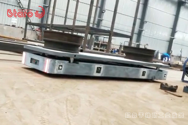 20ton Agv Automated Guided Carts Heavy Goods Railless Transportation Anticorrosion