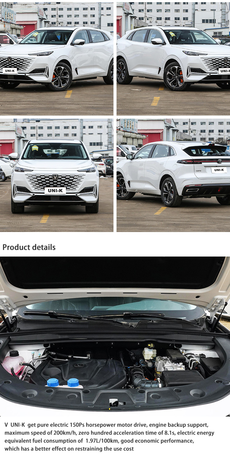 Powerful Used Hybrid SUV 5 Seater 5 Door Electric Car New Energy