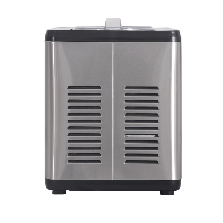 Stainless Steel ICM-15S Commercial Soft Portable Ice Cream Machine with LED Touch Display and Electric Power Source