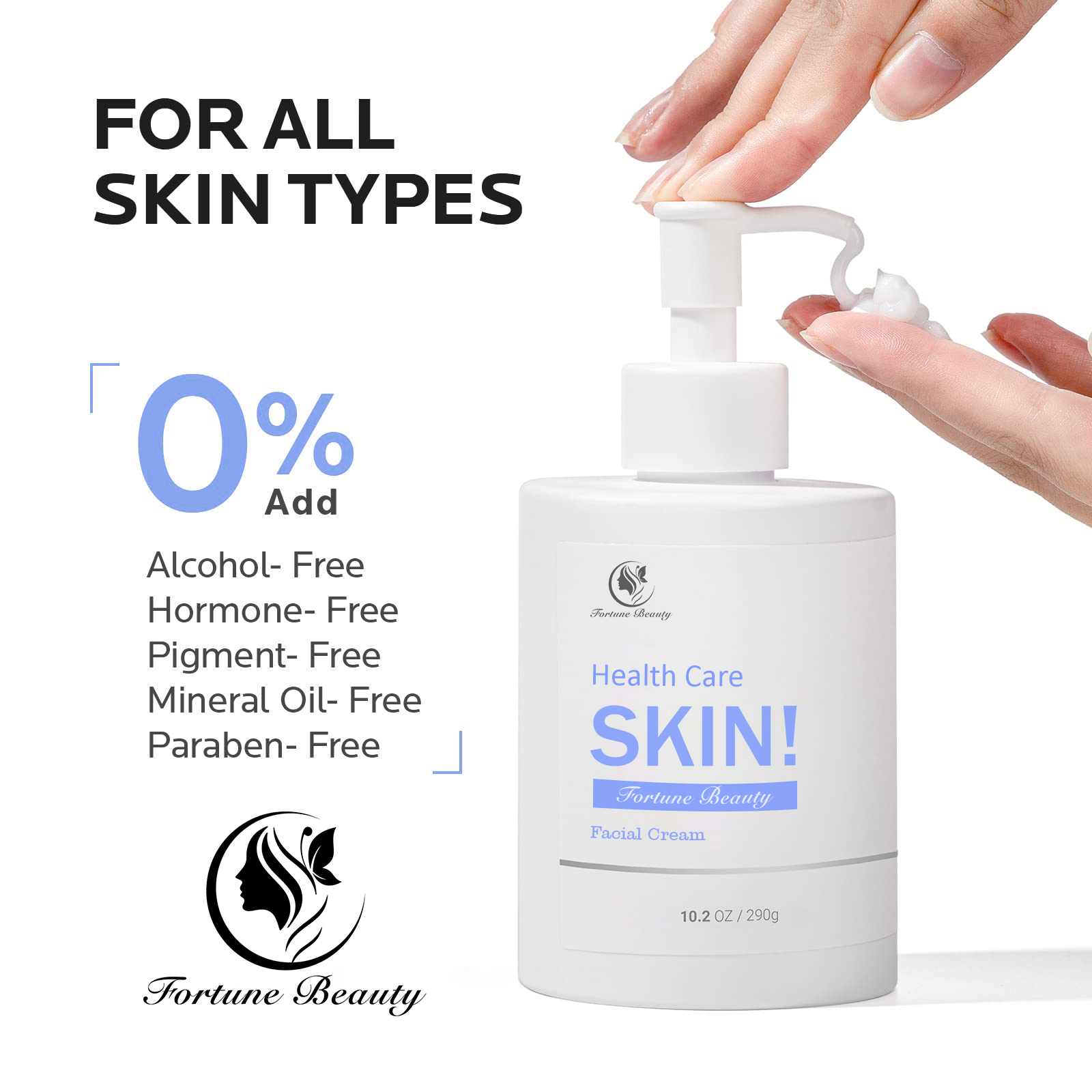 OEM Facial Collagen Nourishing Cream Skin Growing Brightening Anti-Aging Moisturizer With Hyaluronic Acid Face Lotion