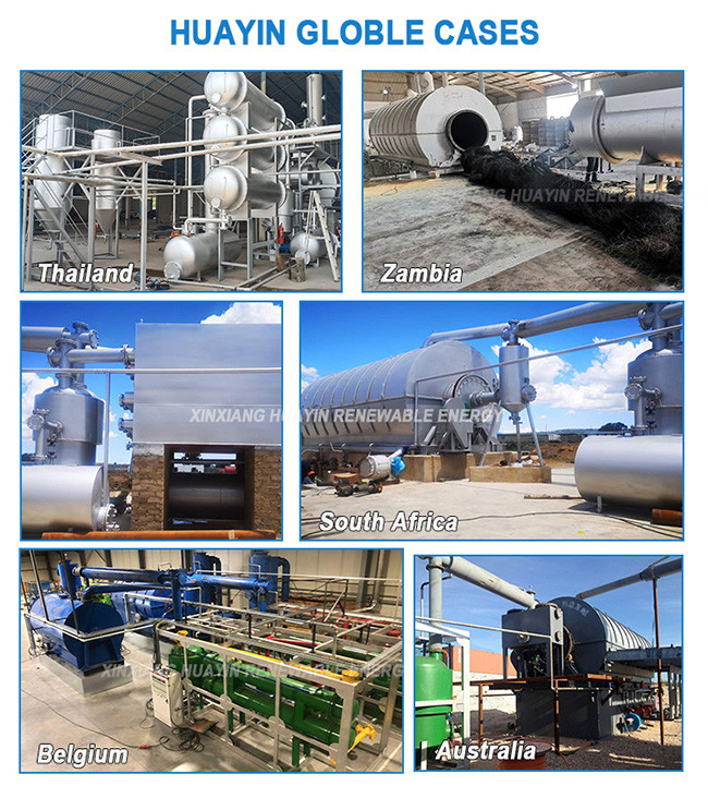 Small Waste Plastic Recycling To Fuel Oil Machine Pyrolysis Plant