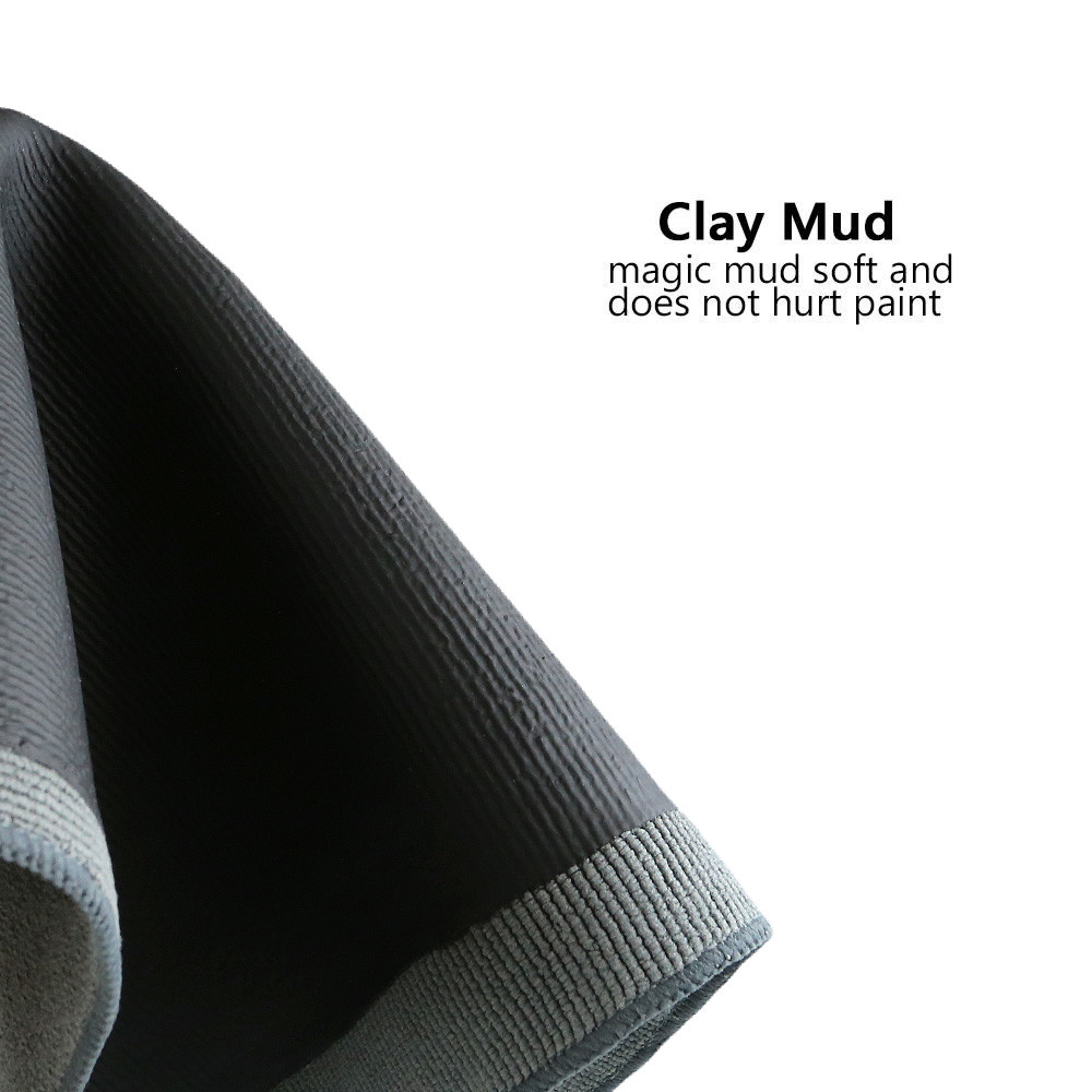 Blue Clay Cloth Car Detailing Perforated Clay Towel 12x12 inches Removal Contaminats