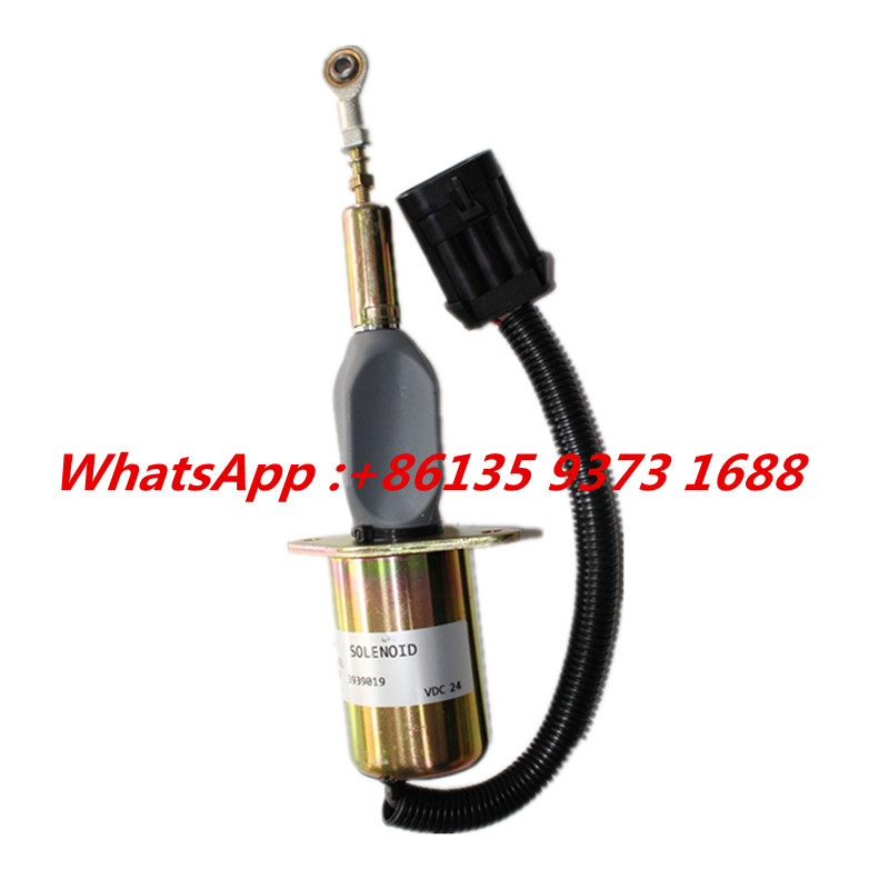 Hot Sell Cummins Stop Solenoid 3939019 for R335LC-7 Overcrank Timer 3972266