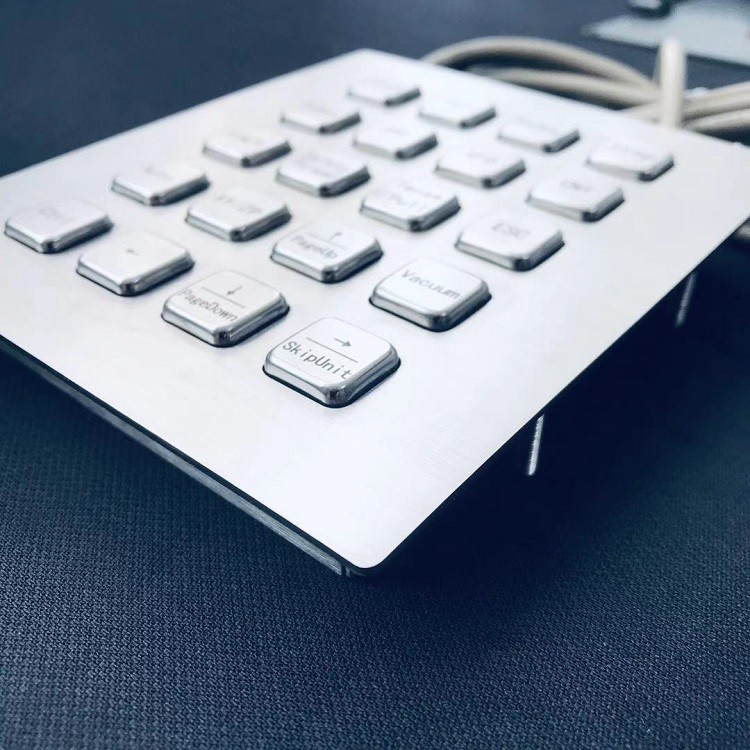 Wireless 20 Stretched Keys 4mm Industrial Numeric Keypad