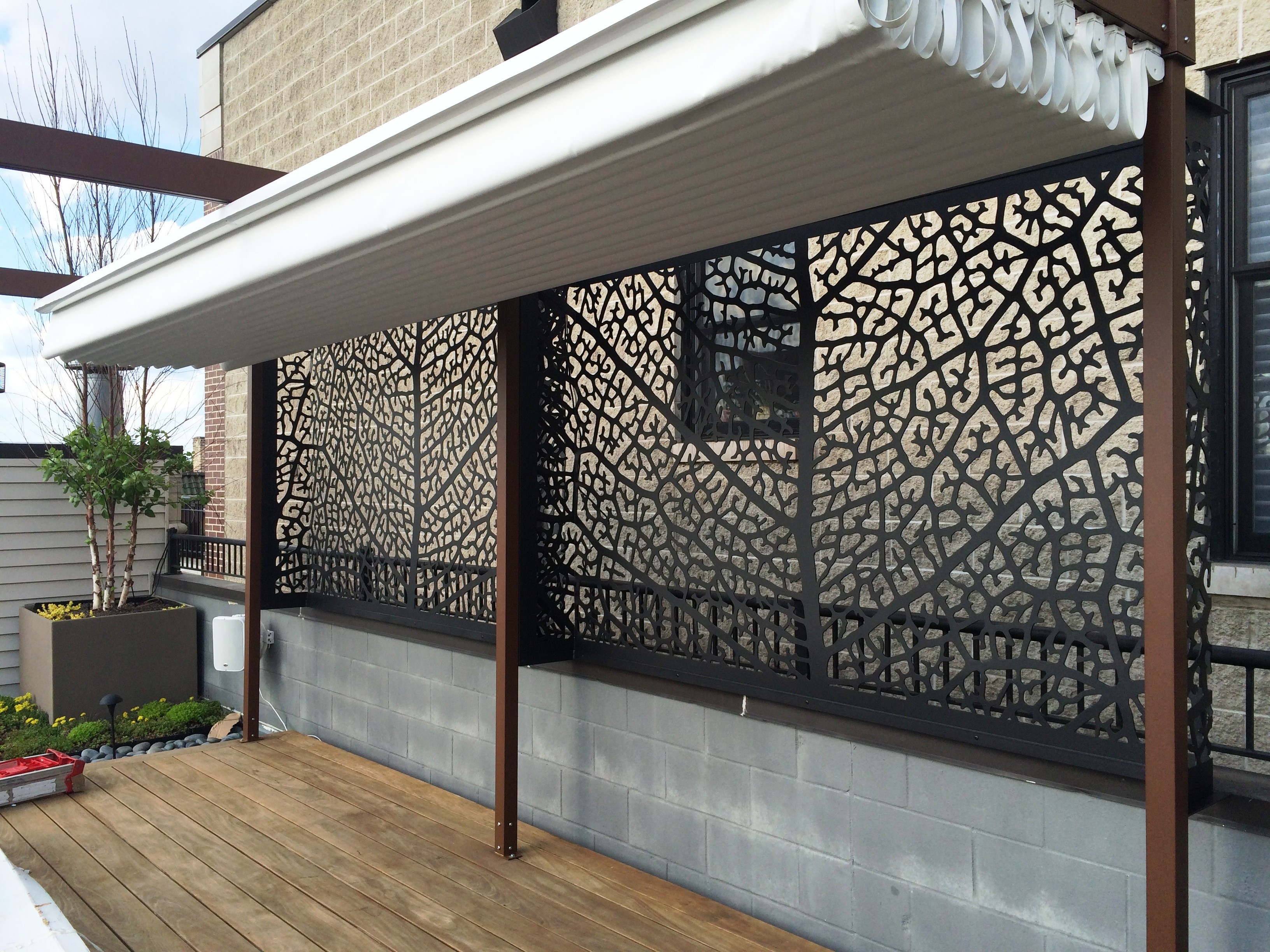 PVDF Aluminum Screen Panels For Hotels/Villa/Lobby Interior Decoration